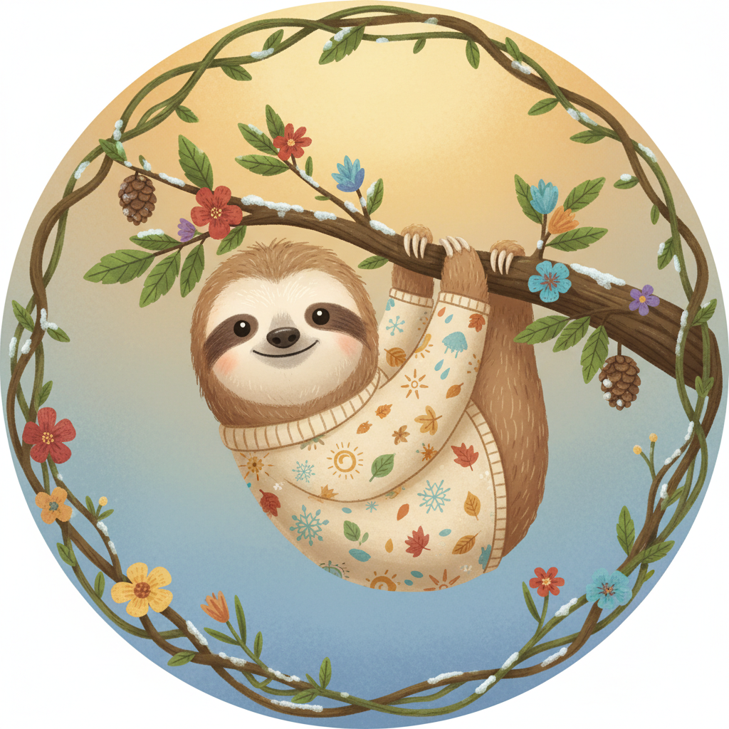 The All-Season Answer: Your New Favorite Sloth Long-Sleeve Shirt 1 The All Season Answer Your New Favorite Sloth Long Sleeve Shirt